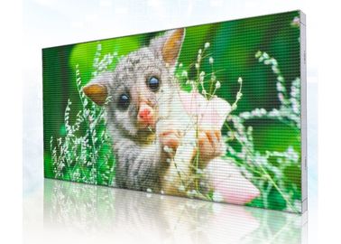 صفحه نمایش داخلی P3.91 شیشه شفاف شیشه ای LED / Clear Video Transparent Led Panel